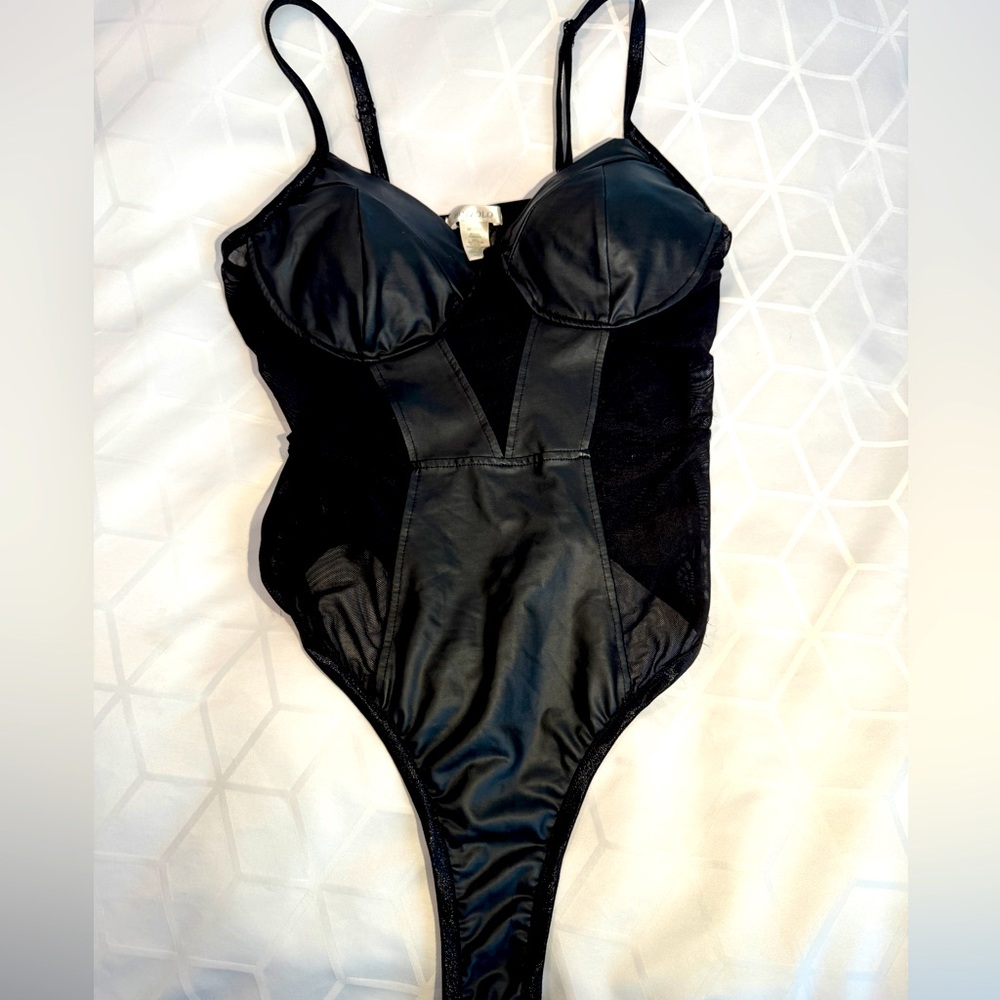 Bozolo Black One Piece Bodysuit